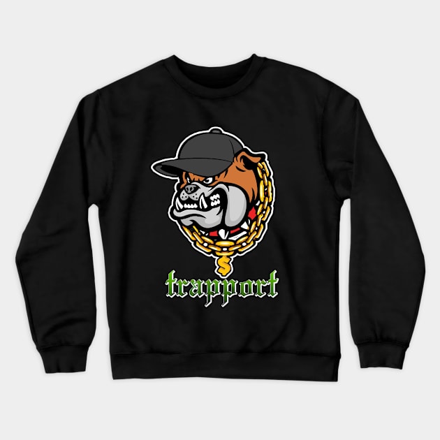 Trapport Dog Crewneck Sweatshirt by Trapport Streetwear